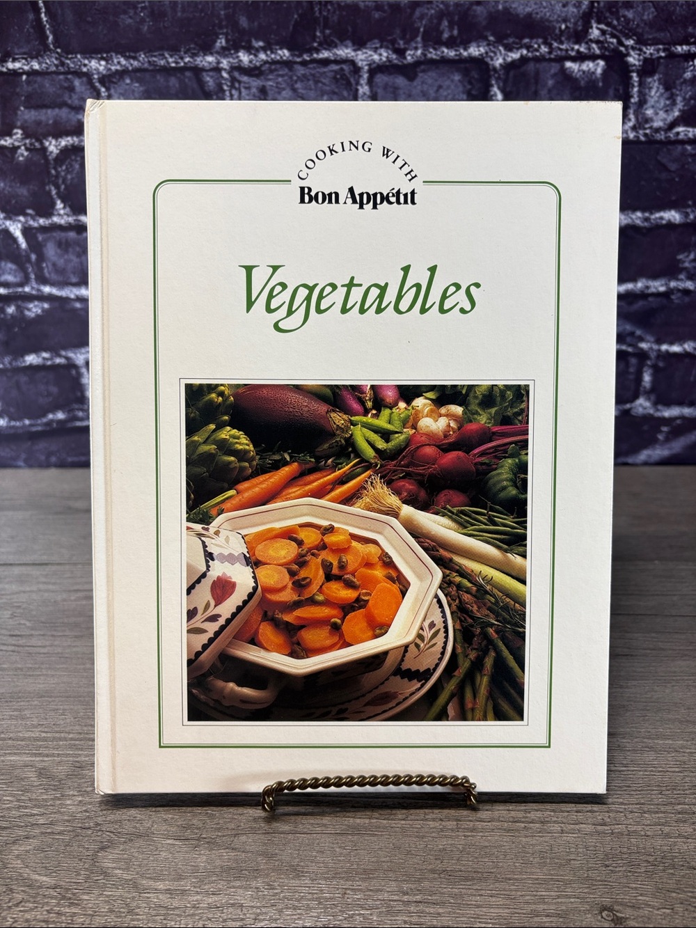 Vintage 1983 Bon Appétit "Vegetables" Cookbook